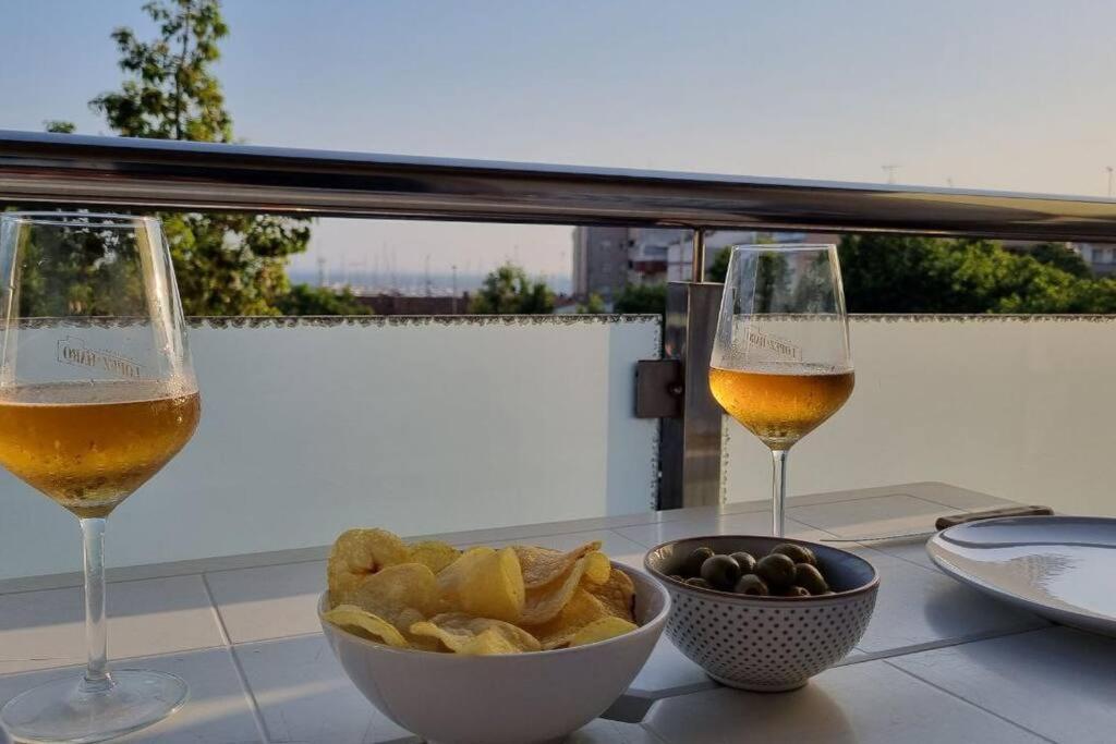 Piso En El Centro Con Vistas Al Mar Y Balcon Appartement Roses Buitenkant foto